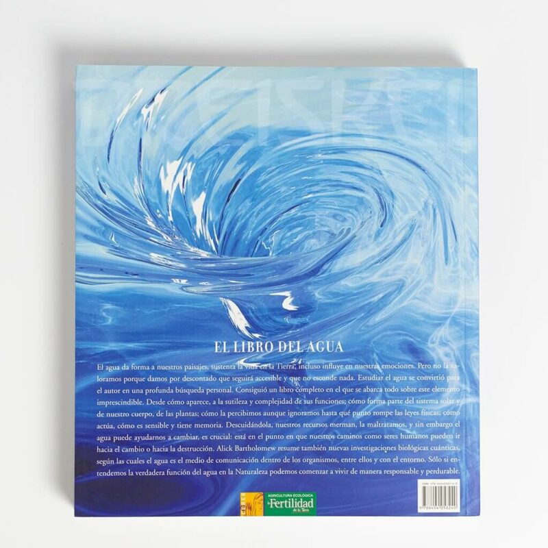 Contraportada El Libro Del Agua