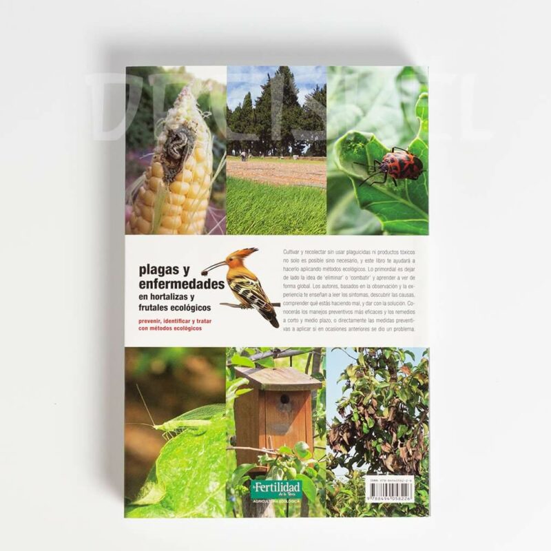 Contraportada Del Libro Plagas Y Enfermedades En Hortalizas Y Frutales Ecológicos