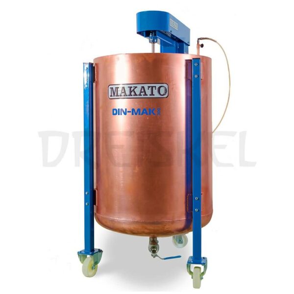 Máquina de dinamización Makato Din mak 300 litros cobre