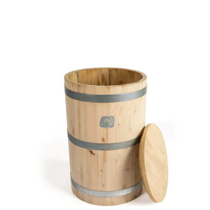 Tonel de madera para la dinamización manual de 75 litros
