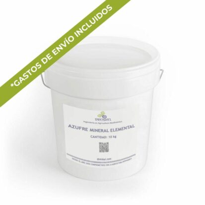 Azufre Mineral Elemental 10 Kilos - Dreiskel