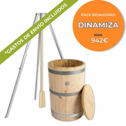 Pack Dinamiza - Tonel 300l y trípode - Dreiskel