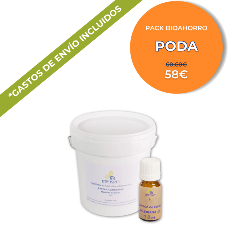 Pack Poda - Pasta Cicatricante Y Preparado De Valeriana - Dreiskel