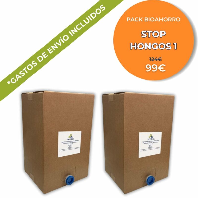 Pack Stop Hongos I - Fungicida Cola De Caballo Y Bioestimulante De Ortiga - Dreiskel