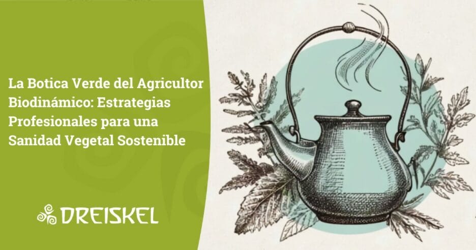 Dreiskel Biodinámica - La Botica Verde del Agricultor Biodinámico: Estrategias Profesionales para una Sanidad Vegetal Sostenible