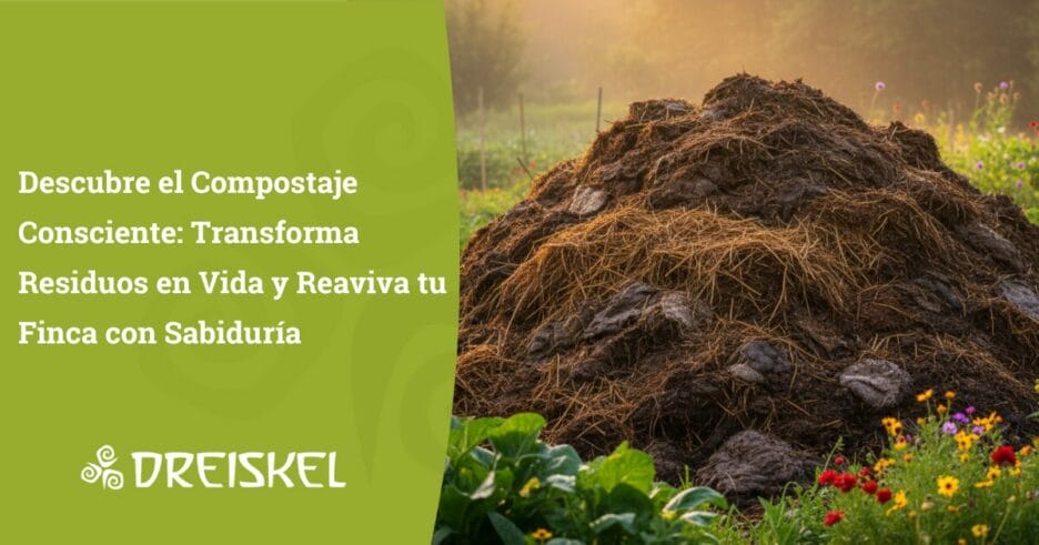 Dreiskel Biodinámica - Descubre el Compostaje Consciente: Transforma Residuos en Vida y Reaviva tu Finca con Sabiduría