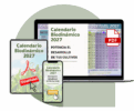 Mockup del Calendario Biodinámico Dreiskel 2027 en portátil, tableta y móvil